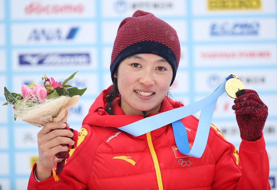满丹丹获亚冬会越野滑雪女子1.4公里个人竞速赛冠军